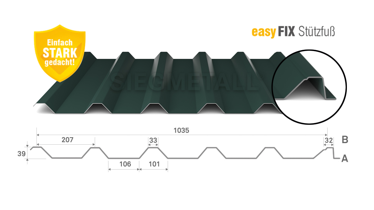 S35/207.PLUS easyFIX Negativlage